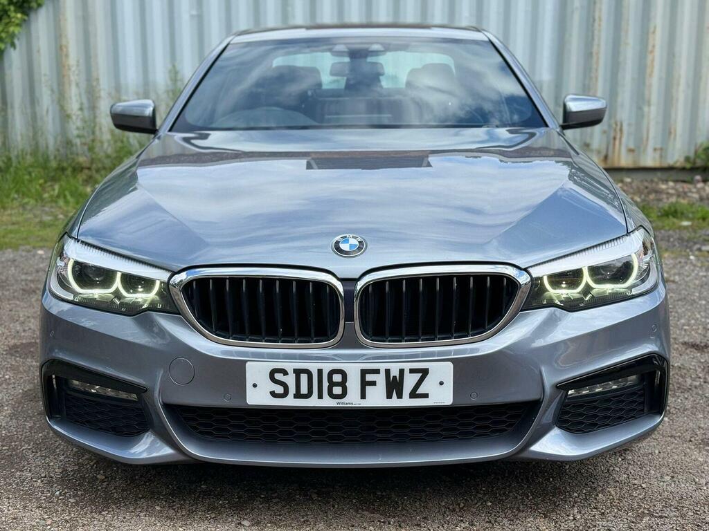 BMW 5 Series Saloon 2.0 530E 9.2Kwh M Sport Euro 6 Ss 4 SD18FWZ Blue #3