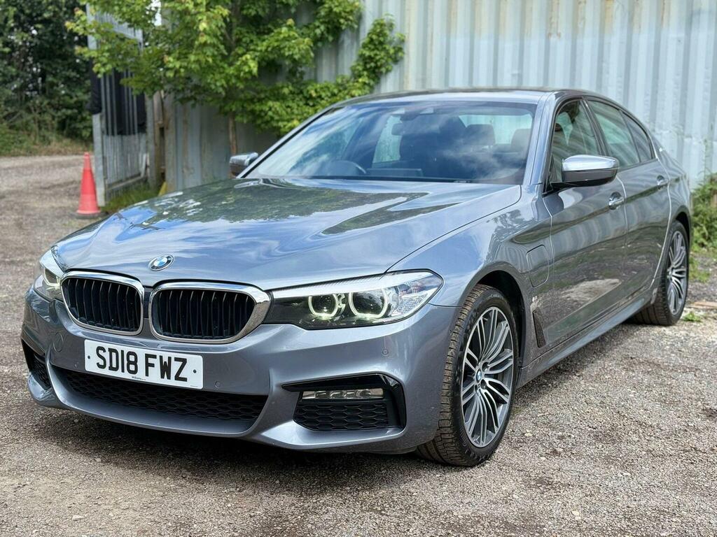 BMW 5 Series Saloon 2.0 530E 9.2Kwh M Sport Euro 6 Ss 4 SD18FWZ Blue #5