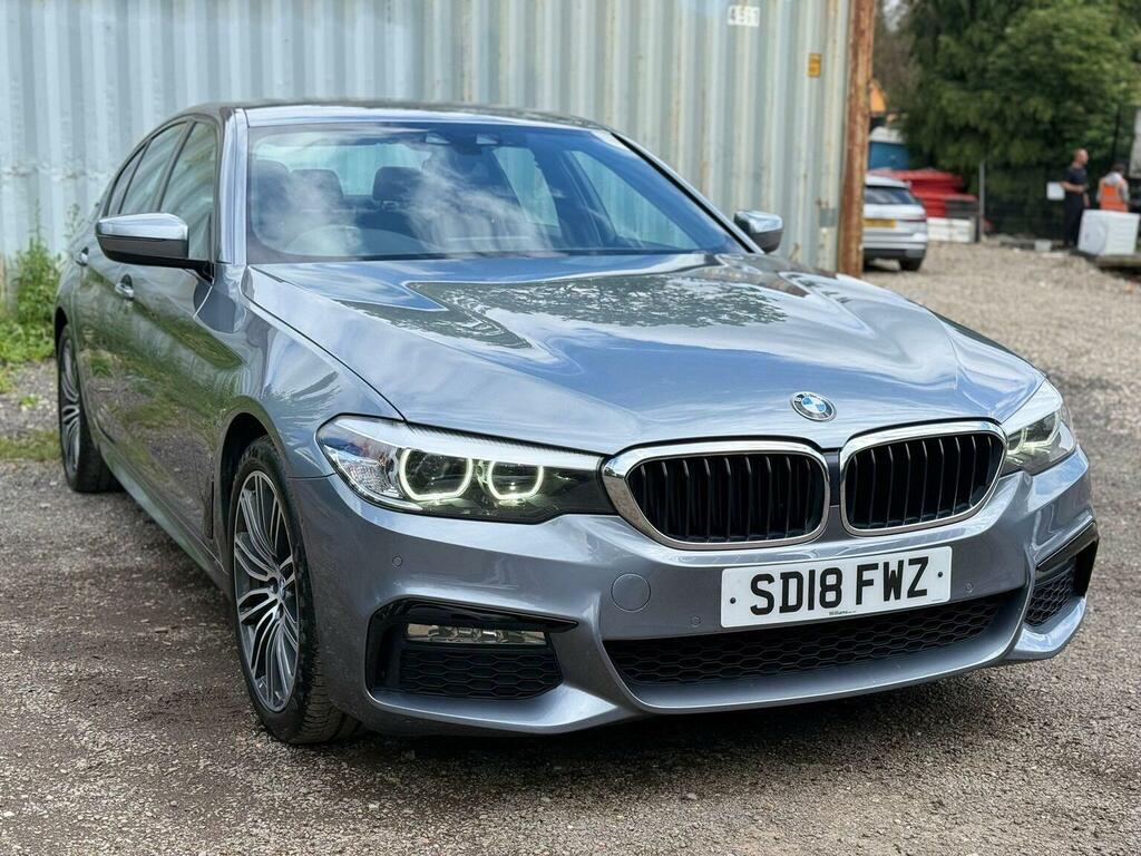 BMW 5 Series Saloon 2.0 530E 9.2Kwh M Sport Euro 6 Ss 4 SD18FWZ Blue #6