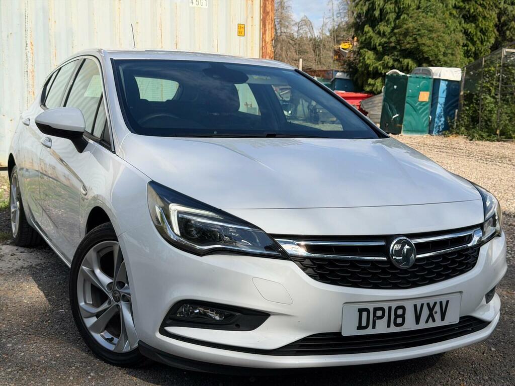Vauxhall Astra Hatchback 1.4I Turbo Sri Euro 6 201818 White
