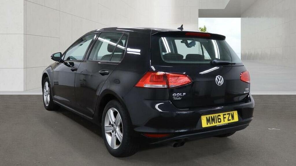Volkswagen Golf Hatchback 1.4 Tsi Bluemotion Tech Match Edition Ds MM16FZW Black #3