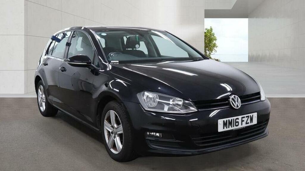 Volkswagen Golf Hatchback 1.4 Tsi Bluemotion Tech Match Edition Ds MM16FZW Black #2