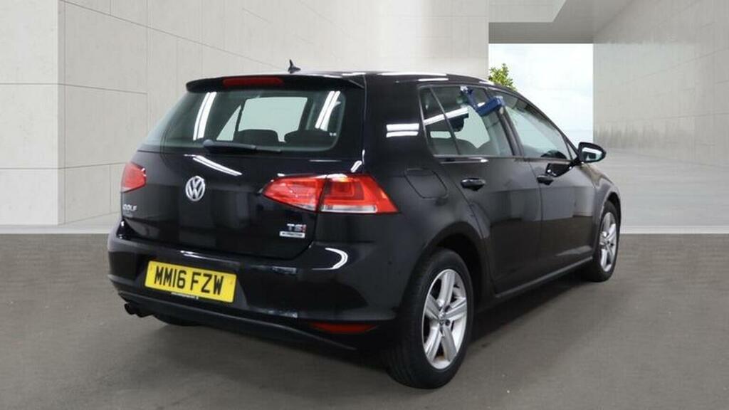 Volkswagen Golf Hatchback 1.4 Tsi Bluemotion Tech Match Edition Ds MM16FZW Black #4