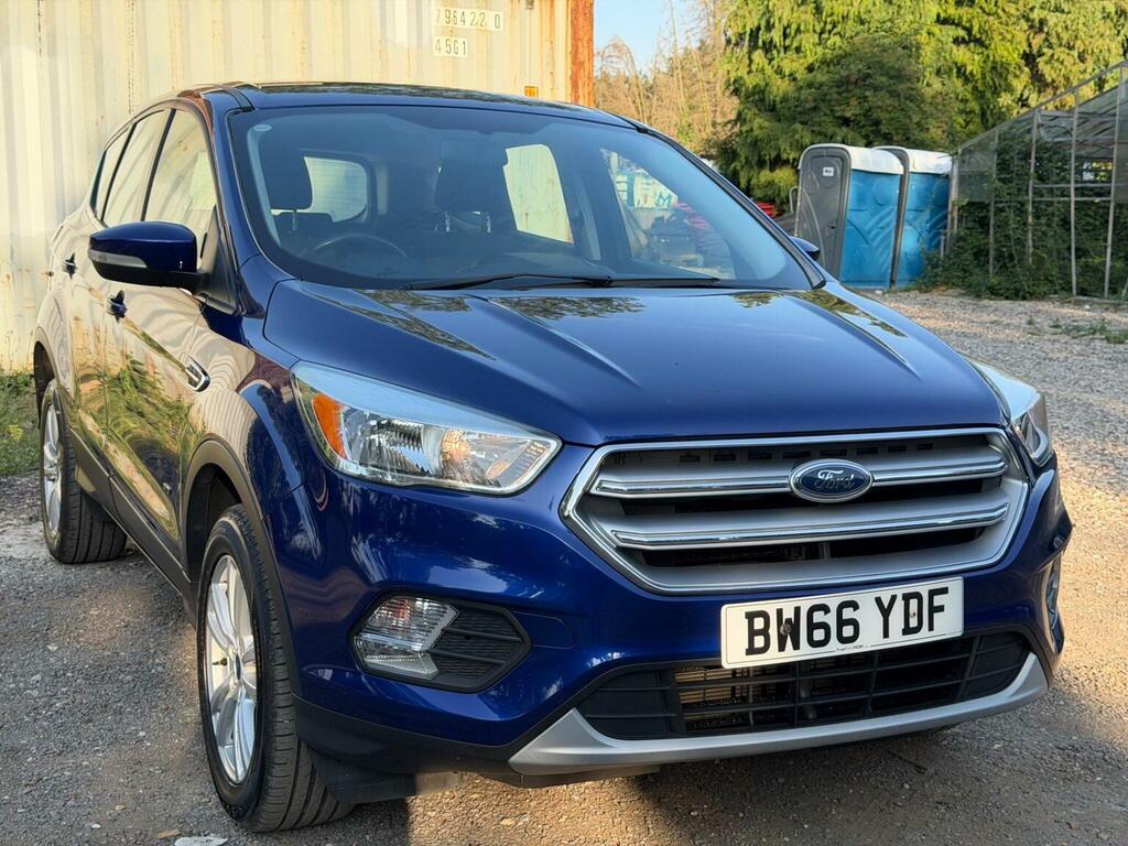 Ford Kuga Suv 1.5T Ecoboost Zetec Awd Euro 6 Ss BW66YDF Blue #4