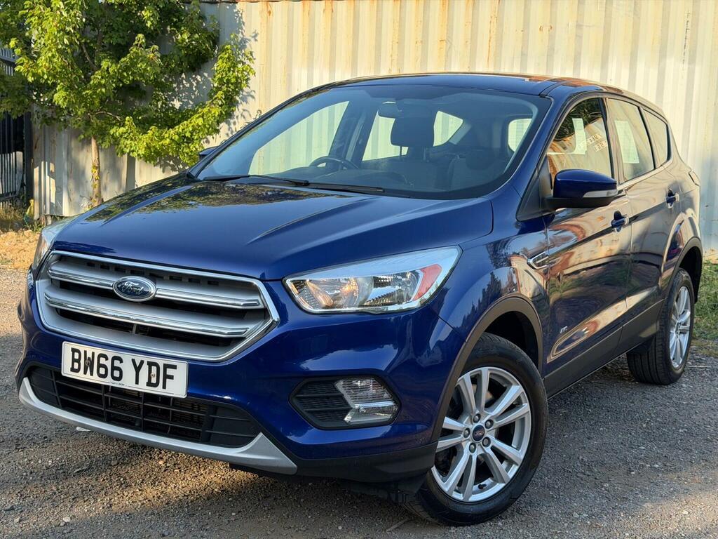 Ford Kuga Suv 1.5T Ecoboost Zetec Awd Euro 6 Ss BW66YDF Blue #2