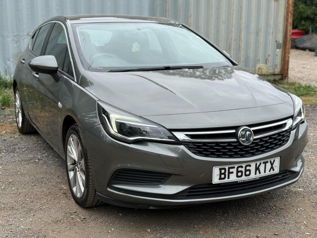 Vauxhall Astra Hatchback 1.4I Turbo Tech Line Euro 6 201666 BF66KTX Grey #4