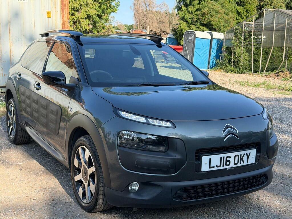Citroen C4 Cactus Hatchback 1.2 Puretech Flair Euro 6 Euro 6 LJ16OKY Grey #4