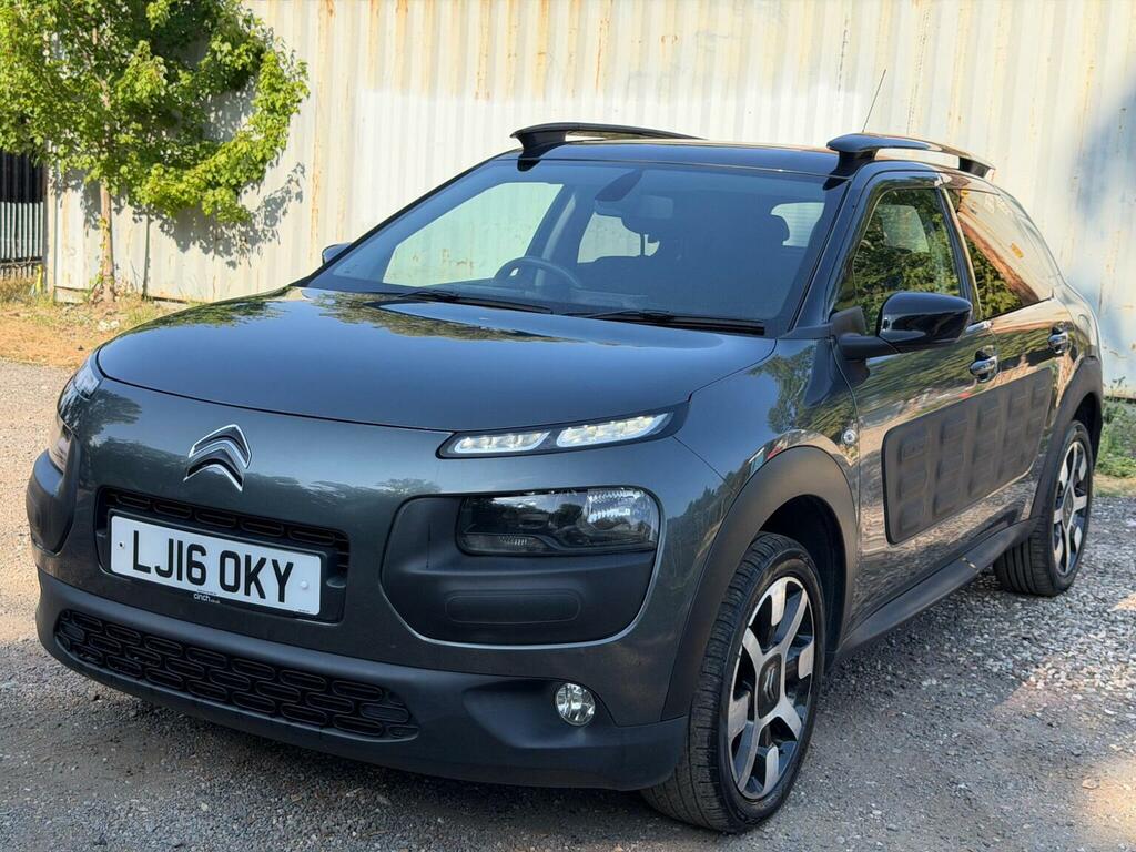 Citroen C4 Cactus Hatchback 1.2 Puretech Flair Euro 6 Euro 6 LJ16OKY Grey #5