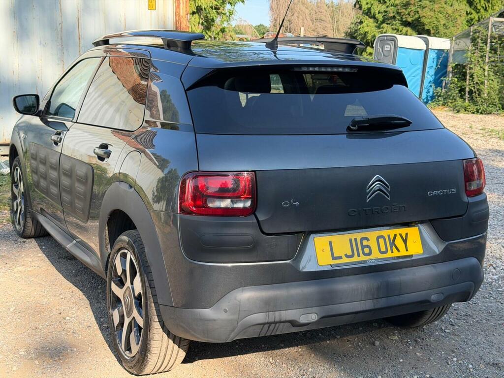Citroen C4 Cactus Hatchback 1.2 Puretech Flair Euro 6 Euro 6 LJ16OKY Grey #6