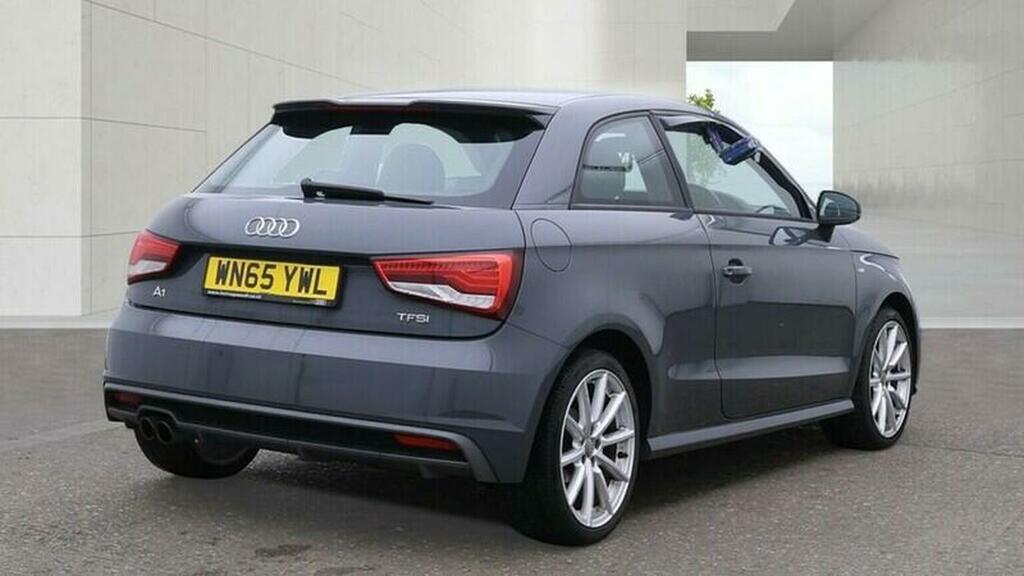 Audi A1 Hatchback 1.4 Tfsi S Line Euro 6 Ss 20156 WN65YWL Grey #4