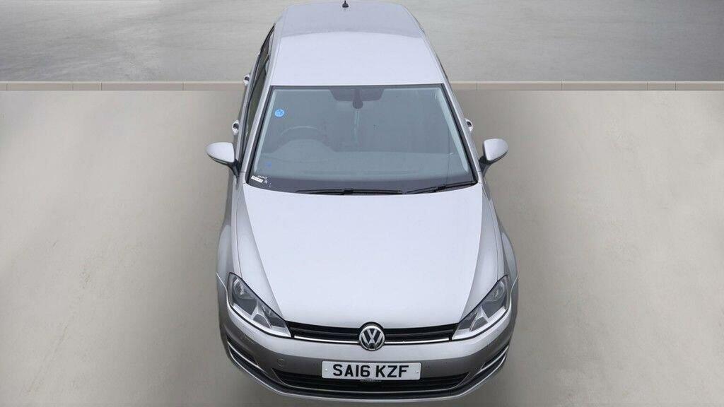 Volkswagen Golf Hatchback 1.6 Tdi Bluemotion Tech Match Edition Ds Silver #4