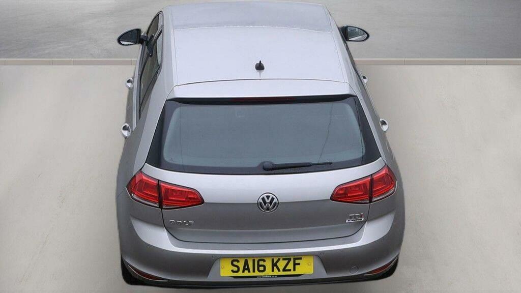 Volkswagen Golf Hatchback 1.6 Tdi Bluemotion Tech Match Edition Ds Silver #3