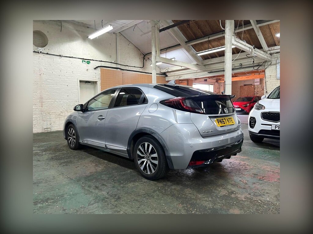Honda Civic 1.6 I-dtec Sr Euro 5 Ss PK67KTE Silver #2