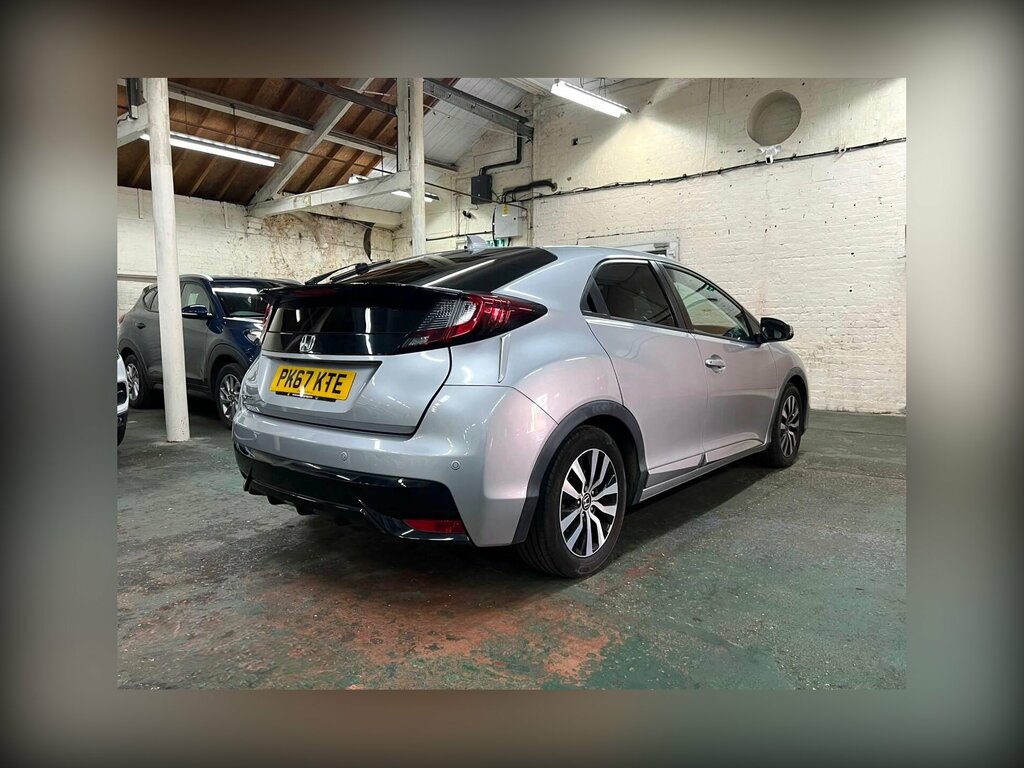 Honda Civic 1.6 I-dtec Sr Euro 5 Ss Silver #3