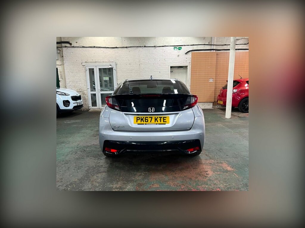 Honda Civic 1.6 I-dtec Sr Euro 5 Ss Silver #2