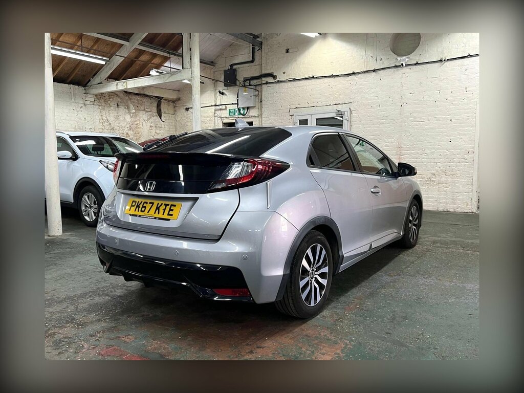 Honda Civic 1.6 I-dtec Sr Euro 5 Ss PK67KTE Silver #5