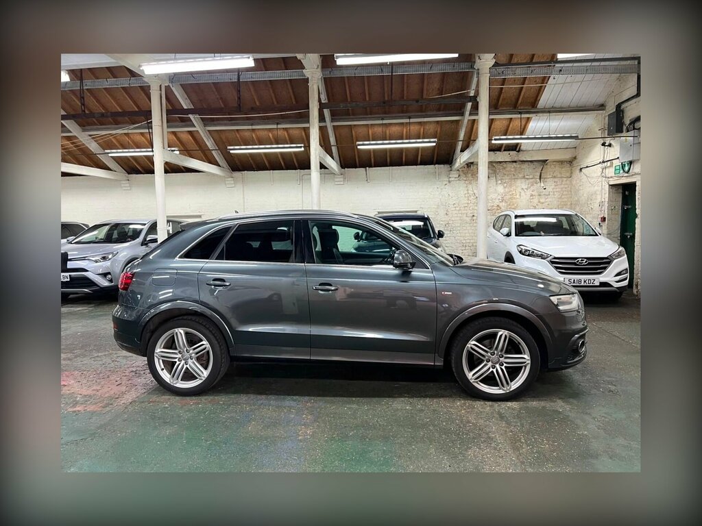 Audi Q3 2.0 Tdi S Line Plus Quattro Euro 5 Ss Grey #5