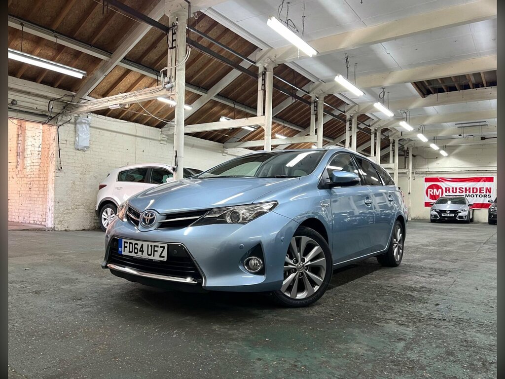 Toyota Auris 1.8 Vvt-h Excel Touring Sports Cvt Euro 5 Ss Blue #2