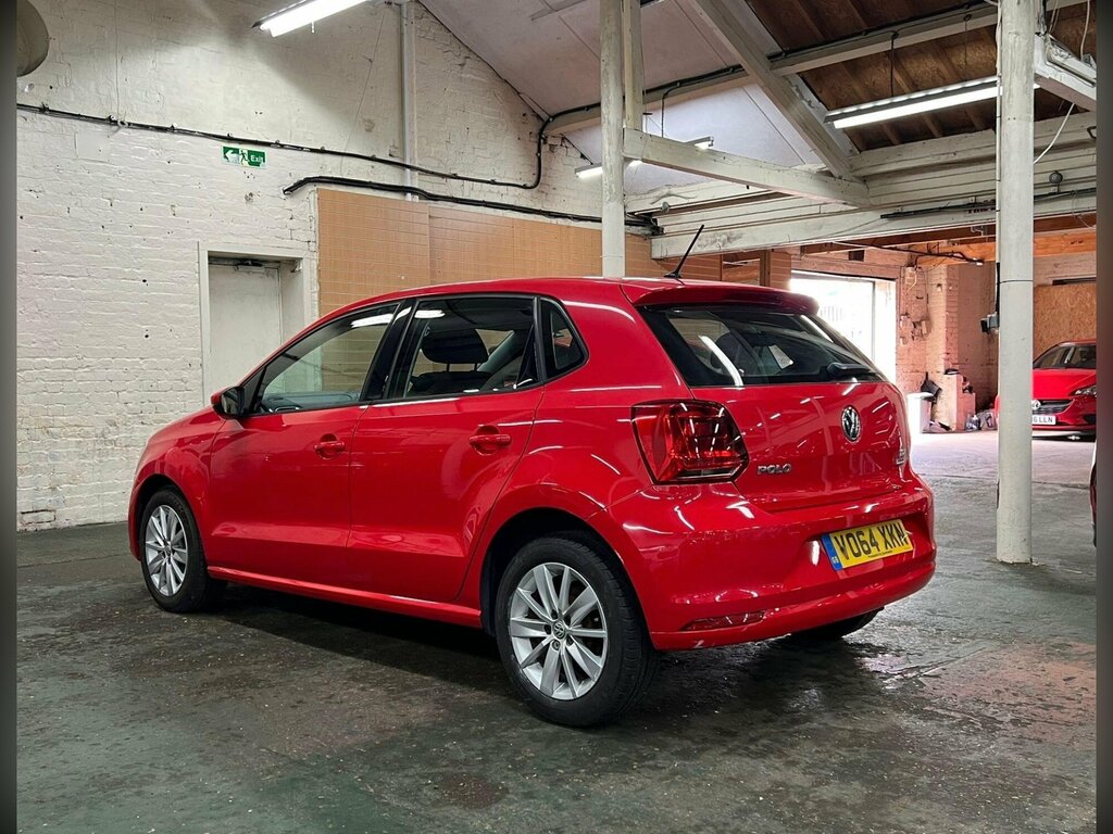 Volkswagen Polo 1.4 Tdi Bluemotion Tech Se Euro 6 Ss Red #6