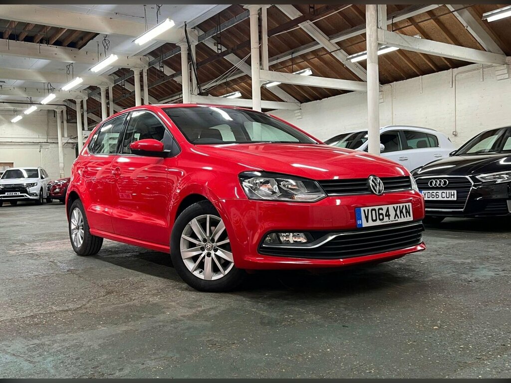 Volkswagen Polo 1.4 Tdi Bluemotion Tech Se Euro 6 Ss Red