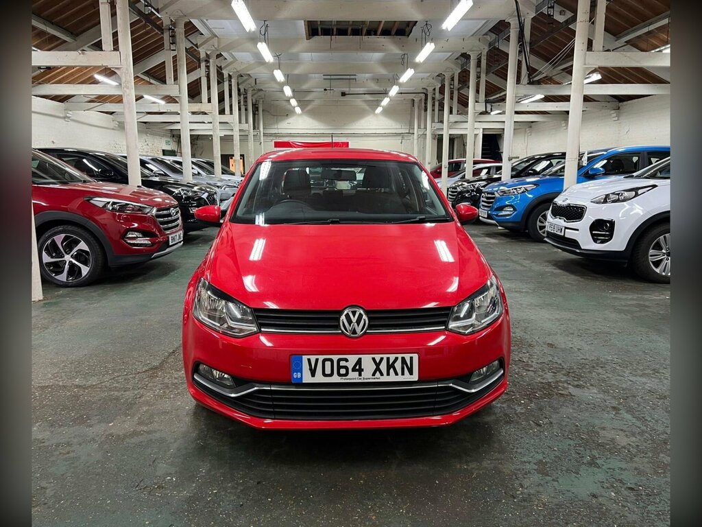 Volkswagen Polo 1.4 Tdi Bluemotion Tech Se Euro 6 Ss Red #3