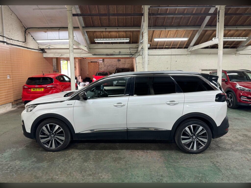 Peugeot 5008 1.5 Bluehdi Gt Line Premium Euro 6 Ss White #5