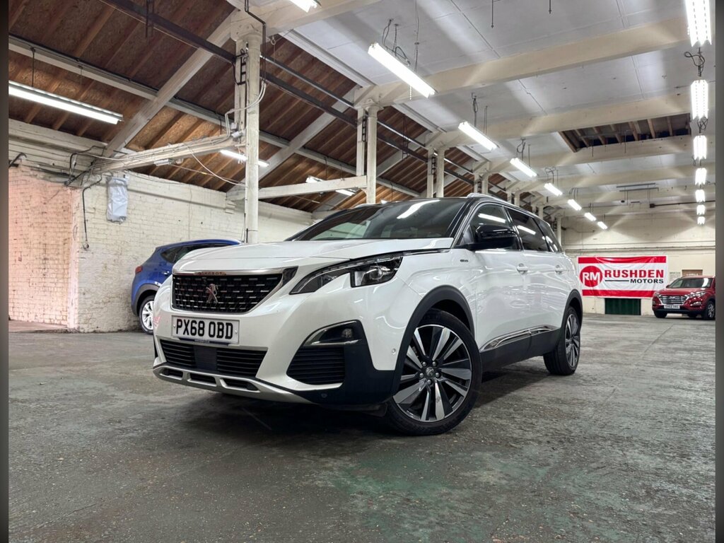 Peugeot 5008 1.5 Bluehdi Gt Line Premium Euro 6 Ss White #2