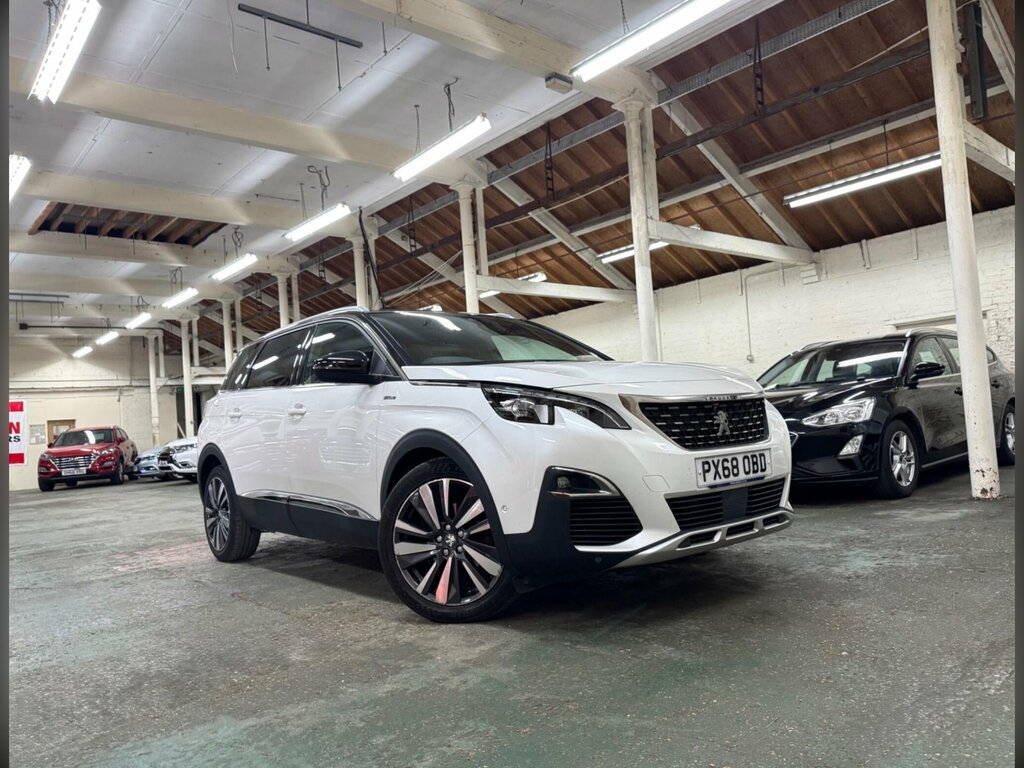 Peugeot 5008 1.5 Bluehdi Gt Line Premium Euro 6 Ss White