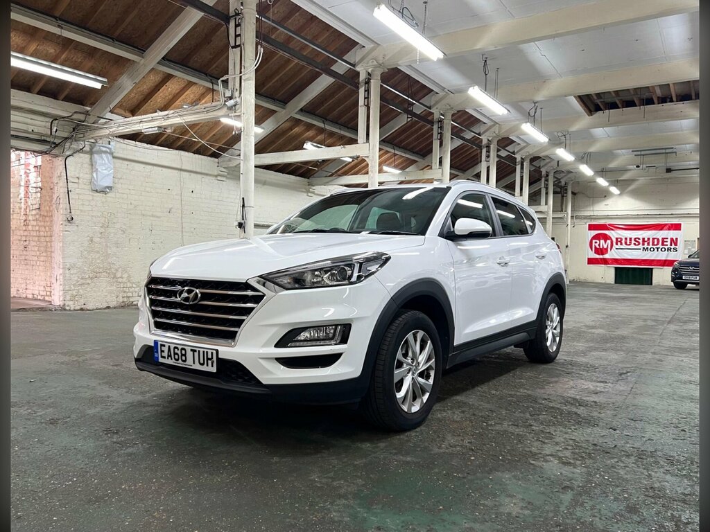 Hyundai Tucson 1.6 Gdi Se Nav Euro 6 Ss White #4