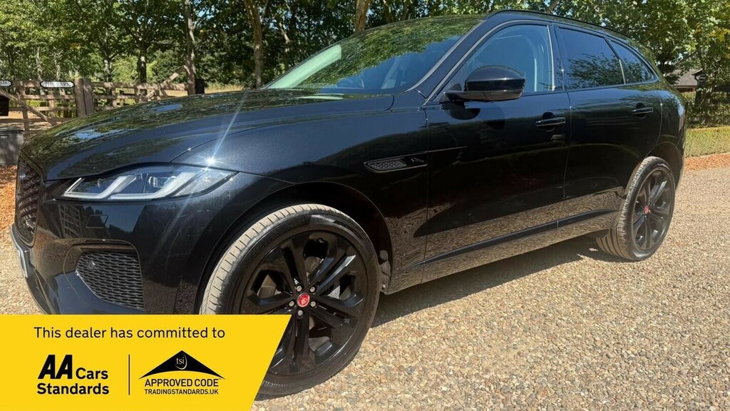 Jaguar F-Pace Suv 2.0 D200 Mhev R-dynamic Hse Awd Euro 6 S LF23HCT Black #2