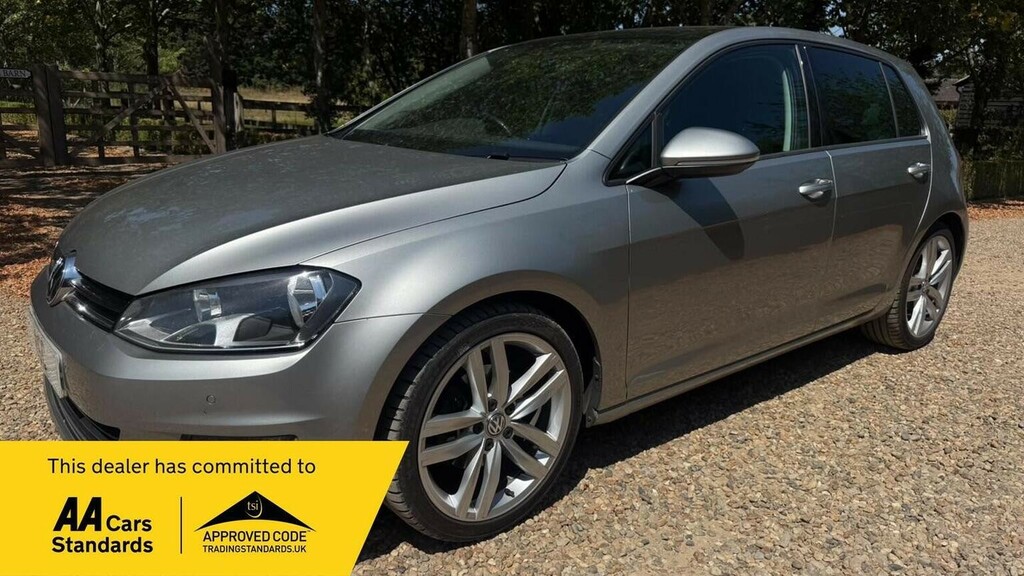 Volkswagen Golf Hatchback 1.4 Tsi Bluemotion Tech Act Gt Edition D AJ16SGO Silver #2