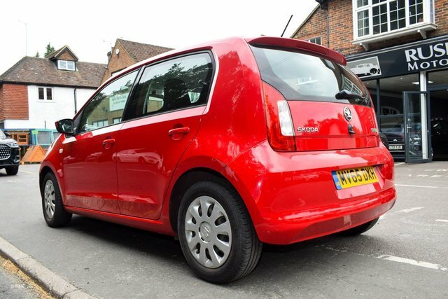 Skoda Citigo 2015 1.0 Mpi Greentech Se Hatchback Man Red #4