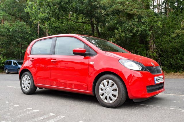 Skoda Citigo 2015 1.0 Mpi Greentech Se Hatchback Man Red