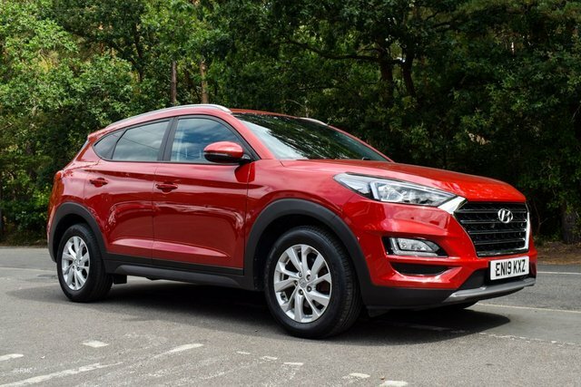Hyundai Tucson 2019 1.6 T-gdi Se Nav Suv Dct Euro 6 S Red
