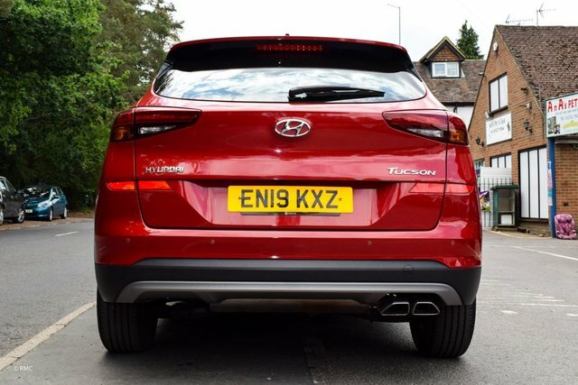 Hyundai Tucson 2019 1.6 T-gdi Se Nav Suv Dct Euro 6 S Red #5