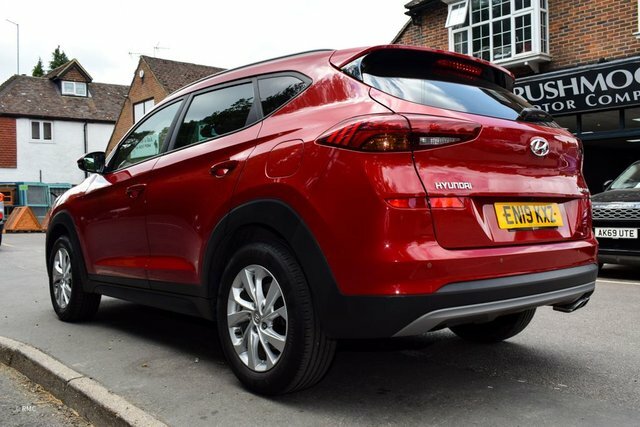 Hyundai Tucson 2019 1.6 T-gdi Se Nav Suv Dct Euro 6 S Red #4