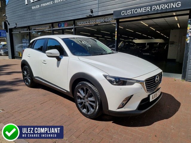 Mazda CX-3 2016 2.0 Skyactiv-g Sport Nav Suv White