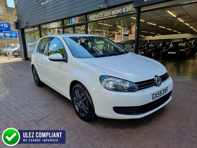 Volkswagen Golf 2009 1.4 Tsi Se Hatchback Euro 5 White