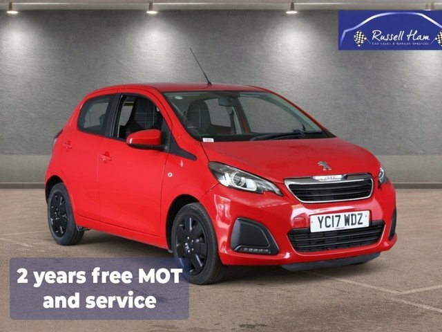 Peugeot 108 1.0 Active Hatchback Euro 6 68 Red