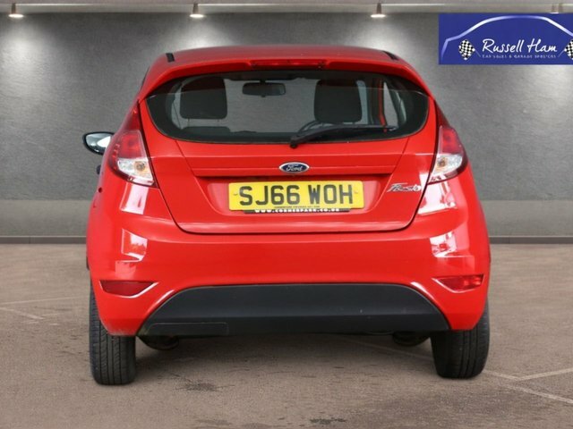 Ford Fiesta 1.25 Studio Hatchback Euro 6 60 SJ66WOH Red #4