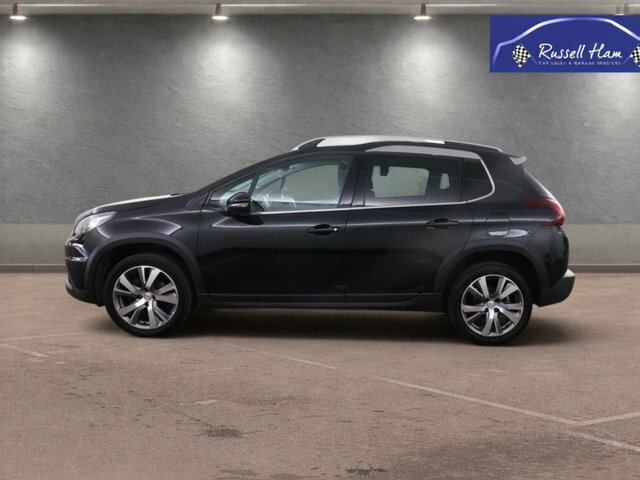 Peugeot 2008 1.2 Puretech Allure Suv Euro 6 WU66BXM Black #2