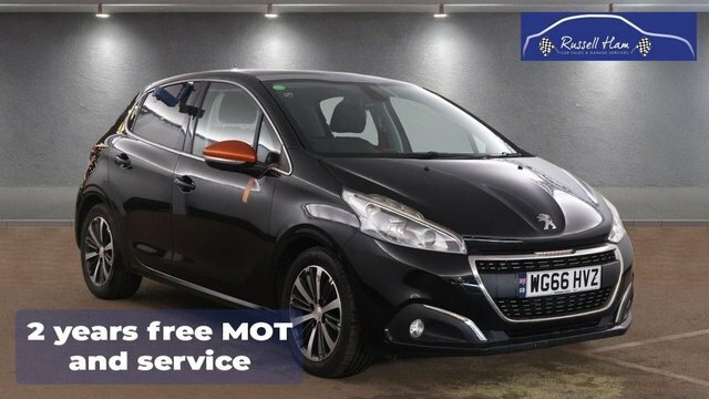 Peugeot 208 1.2 Puretech Roland Garros Hatchback Ma Black