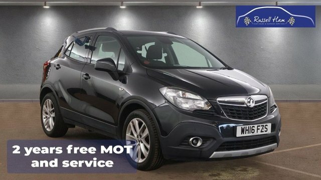 Vauxhall Mokka 1.6I Exclusiv Suv 2Wd Euro 6 S Black