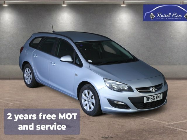 Vauxhall Astra 1.6I Design Sports Tourer Euro 6 Silver