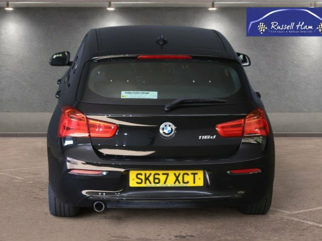 BMW 1 Series 1.5 116D Sport Hatchback Euro 6 Black #4
