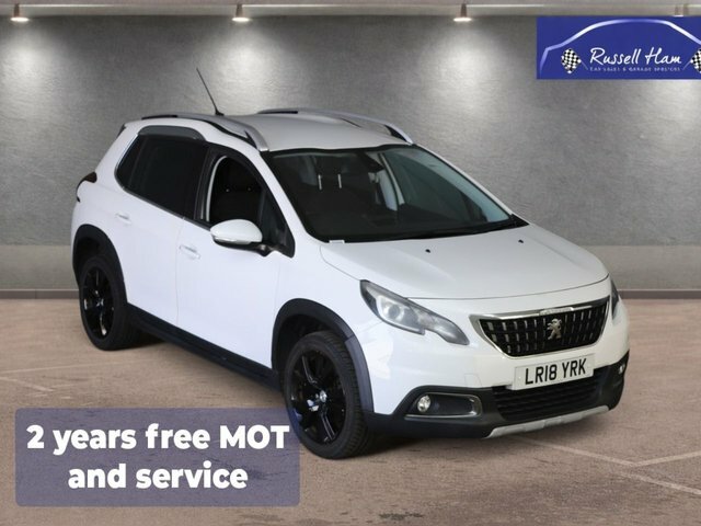 Peugeot 2008 1.2 Puretech Allure Suv Euro 6 White