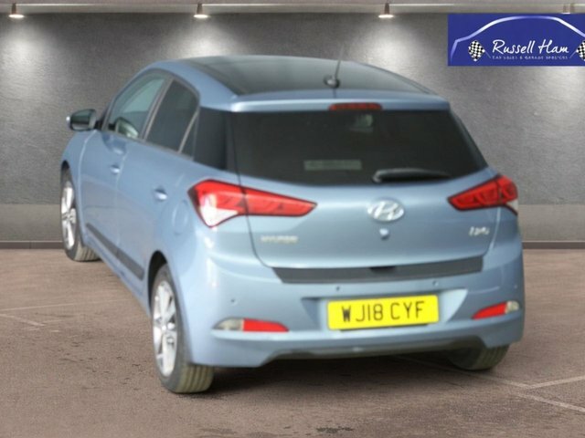 Hyundai I20 1.2 Premium Se Nav Hatchback Eur Blue #4