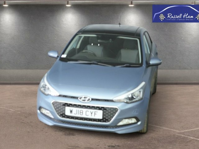 Hyundai I20 1.2 Premium Se Nav Hatchback Eur Blue #3