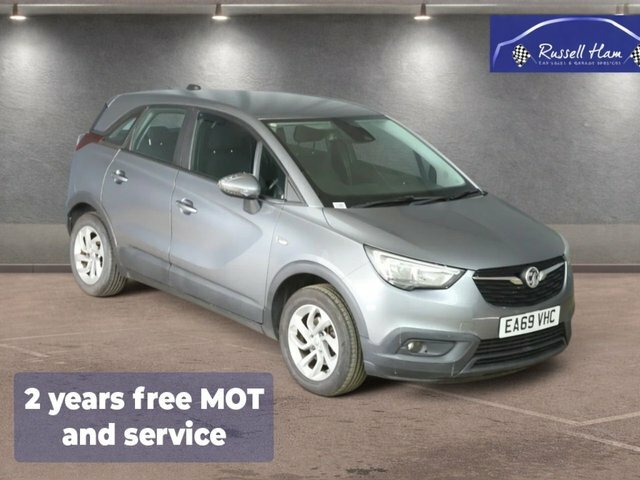 Vauxhall Crossland X 1.2 Turbo Ecotec Gpf Se Nav Suv Grey