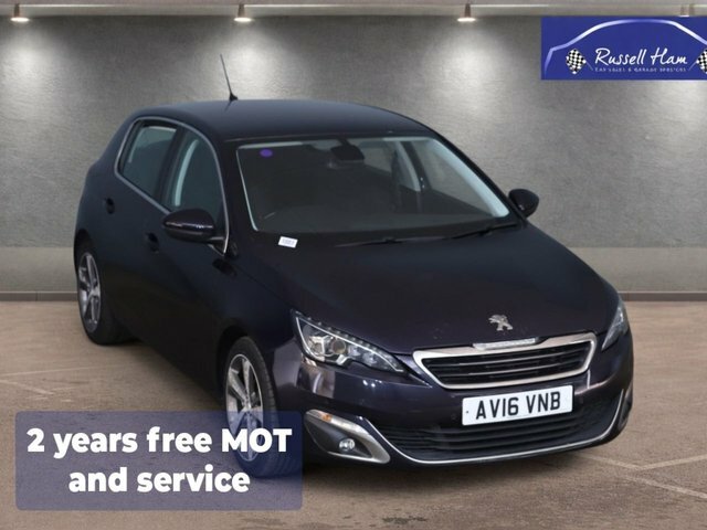 Peugeot 308 1.2 Puretech Allure Hatchback Eat Euro Blue